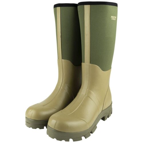 Cizme Jack Pyke Wellie Boot Ashcombe, verde neo, mărimea 11