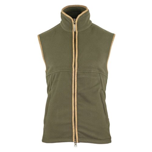 Vestă Jack Pyke Countryman Fleece Gilet, oliv închis, mărimea M