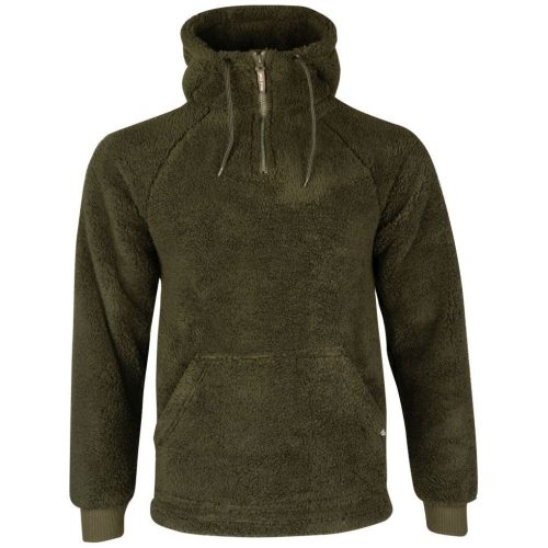 Hanorac Jack Pyke Sherpa Fleece, oliv închis, mărimea XXL