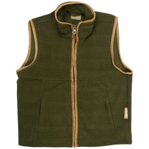 Vesta Fleece Jack Pyke Junior Countryman Dark Olive S