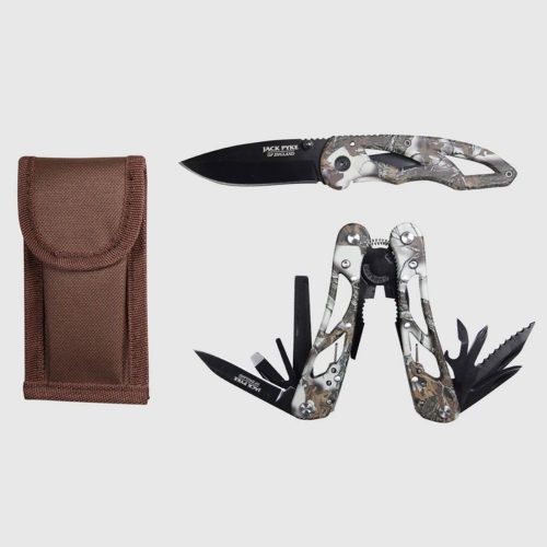 Set multi-tool și cuțit Jack Pyke Camo