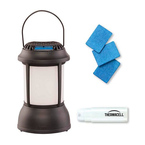 Lampa de terasa mini cu repelent pentru insecte Thermacell pentru exterior